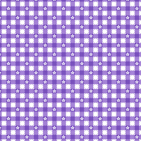 Summer Days Gingham Purple