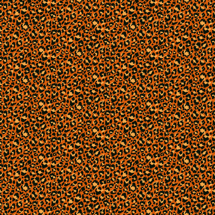Jewel Tones Leopard Orange