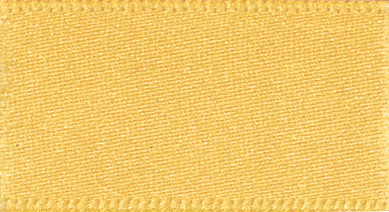 Berisford Gold Double Faced Satin Ribbon 25mm