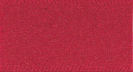 Berisford Scarlet Berry Double Faced Satin Ribbon 25mm