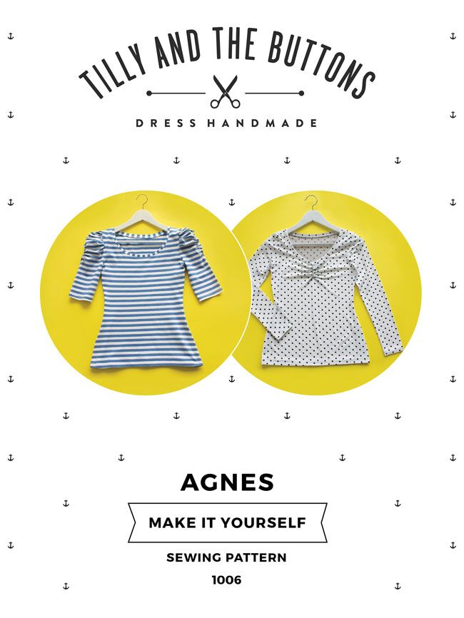 Tilly and the Buttons Agnes Jersey Top