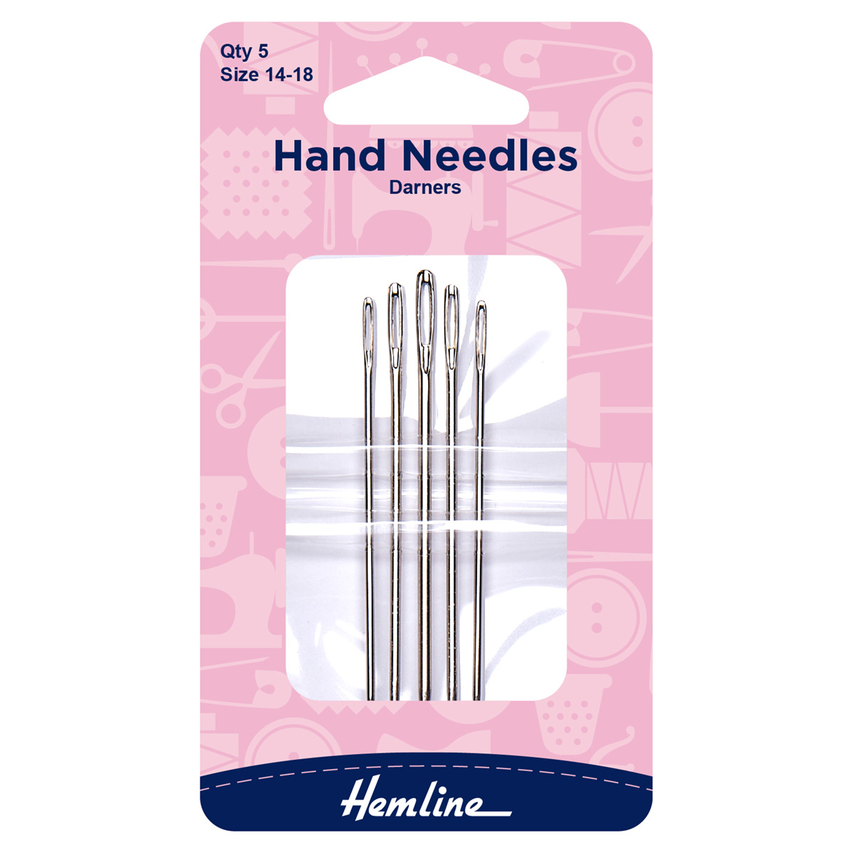 Hemline Hand Needles Darners Size 14-18