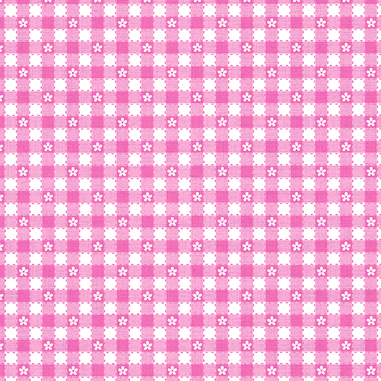 Summer Days Gingham Pink