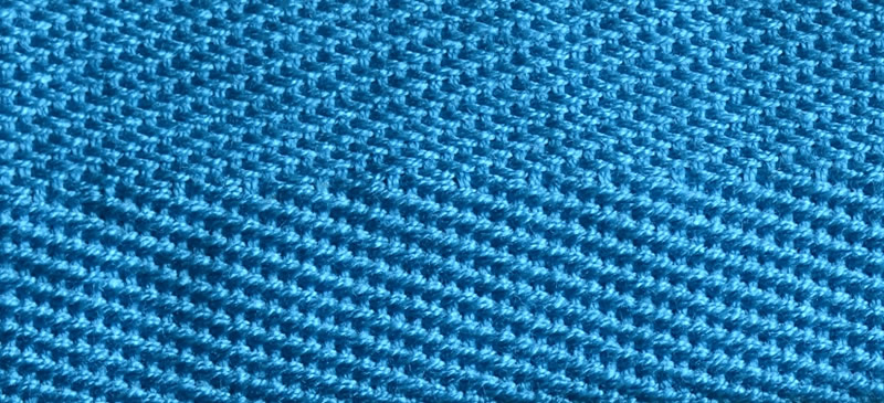 Herringbone Tape Turquoise 25mm