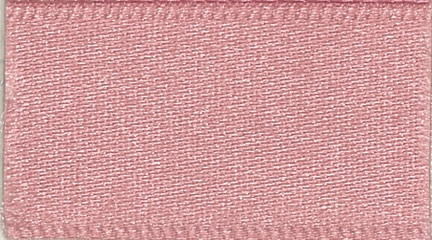 Berisford Dusky Pink Double Faced Satin Ribbon 35mm