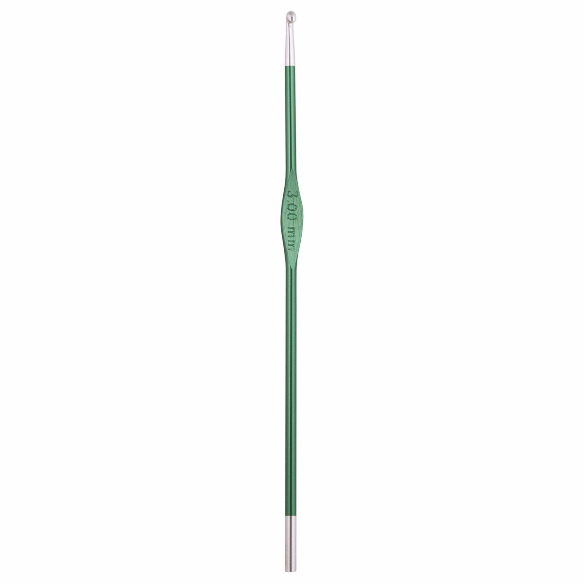 KnitPro Crochet Hook: Zing: 15cm x 3.00mm Green