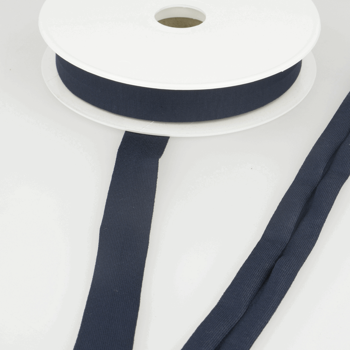 Stretch Jersey Bias Binding Navy