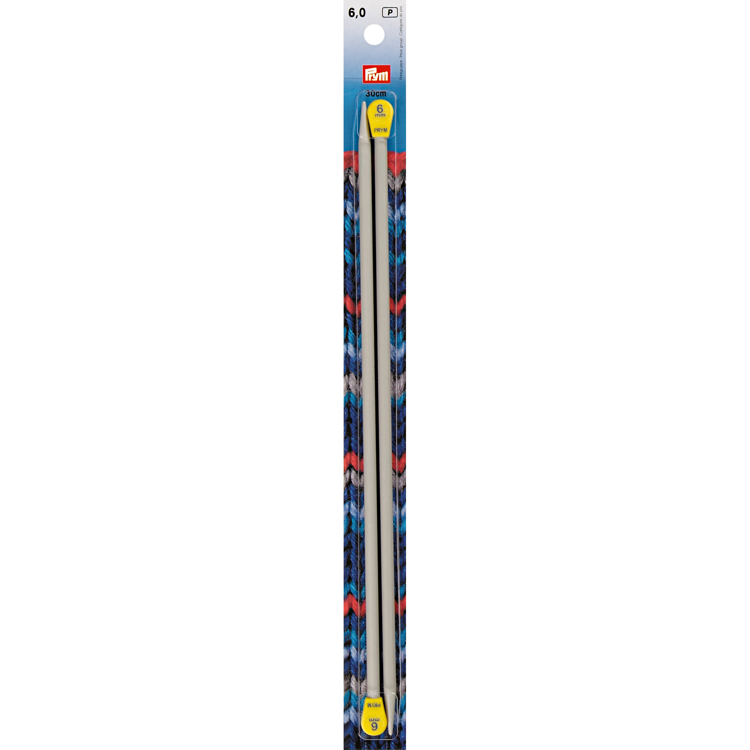 6.00mm, 30cm - Prym Knitting Needles