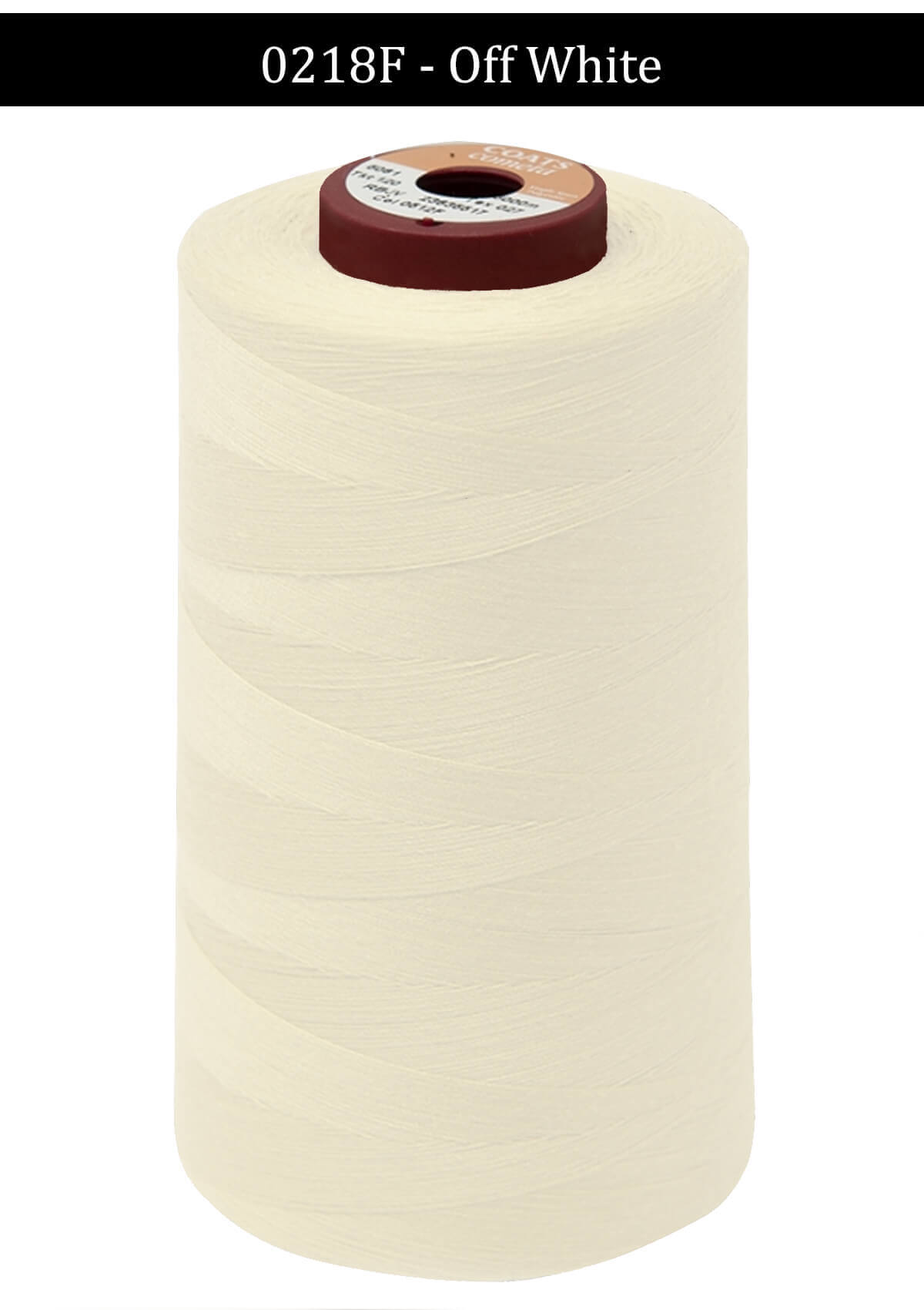 Coats Cometa Sewing Thread 5000m 0218F Off White