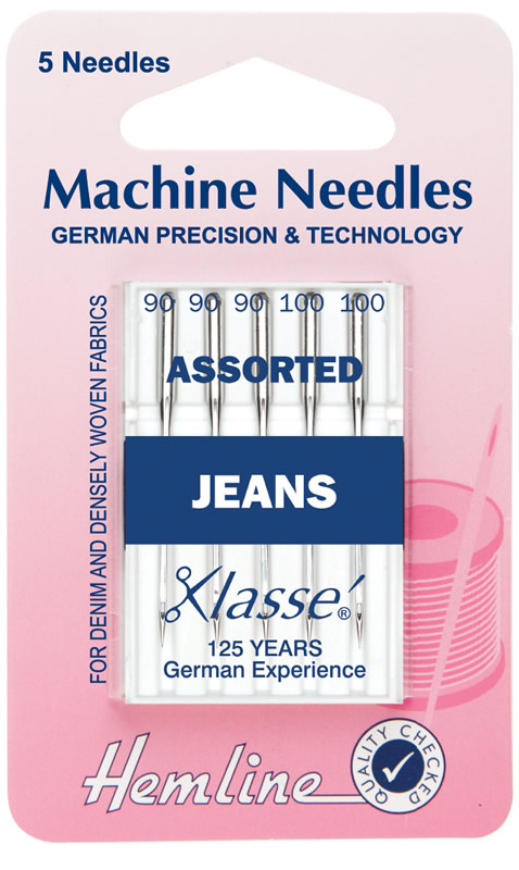 Hemline Machine Needles Jeans