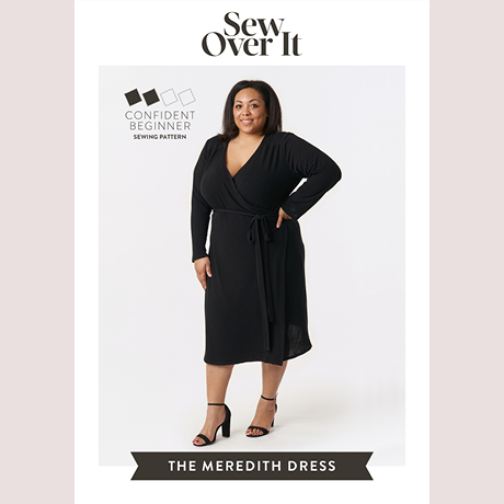 Sew Over It The Meredith Dress Sewing Pattern UK sizes 18-30