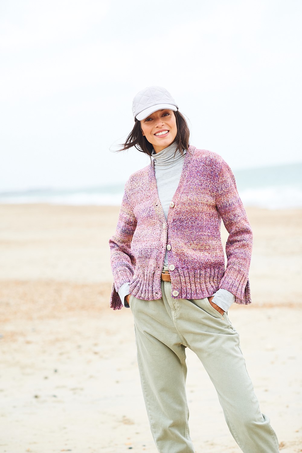 Impressions Aran Sweater & Cardigan Pattern 10008