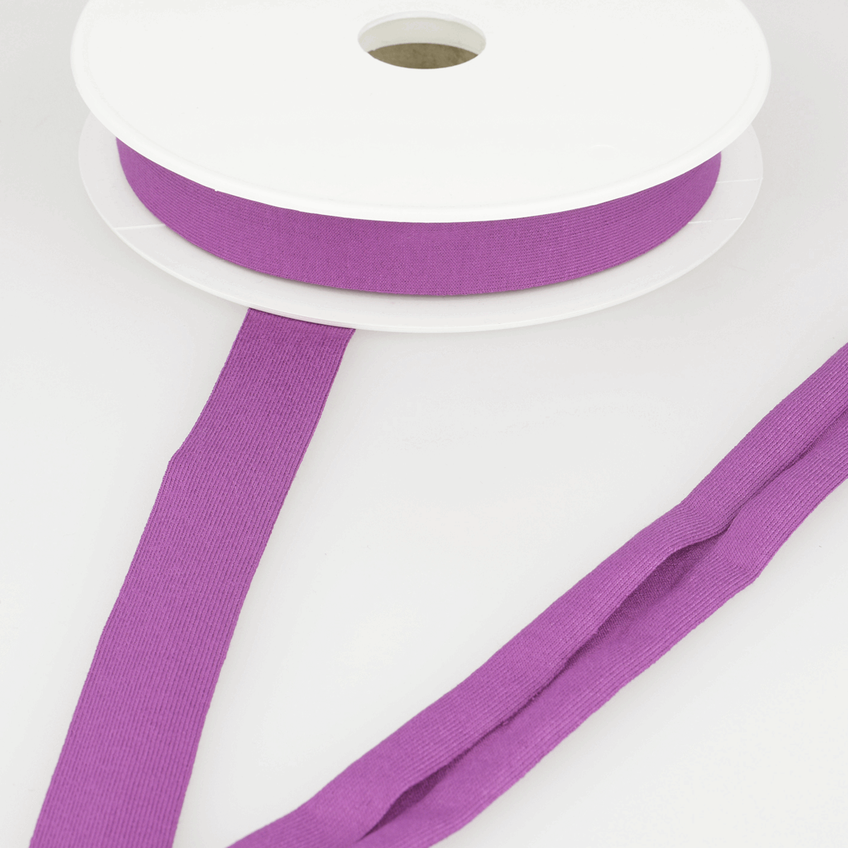 Stretch Jersey Bias Binding Purple