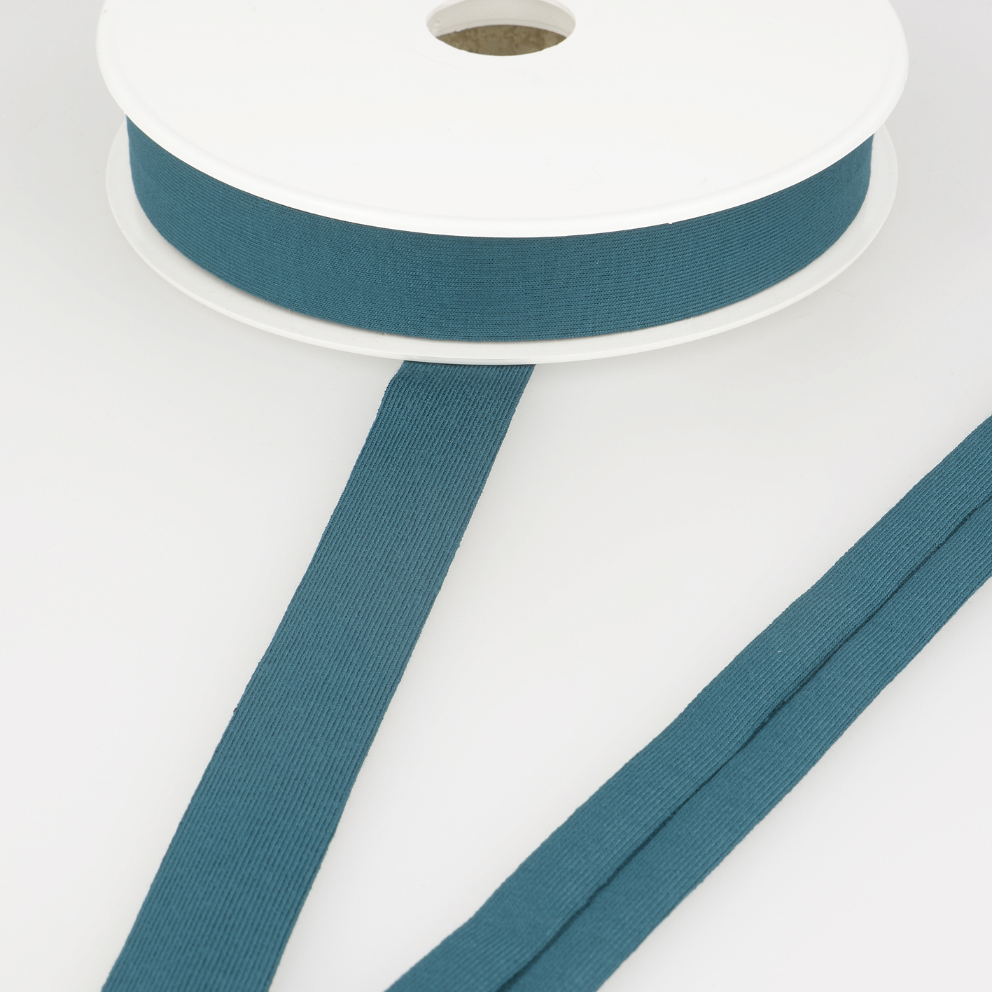 Stretch Jersey Bias Binding Teal