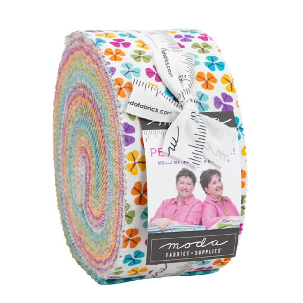 Moda Petal Power Jelly Roll by Me and My Sister Designs