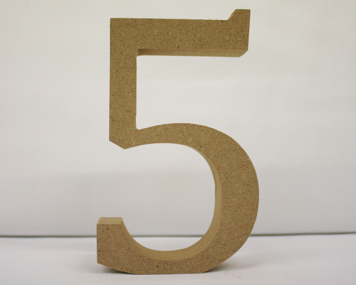 Wooden Number 5