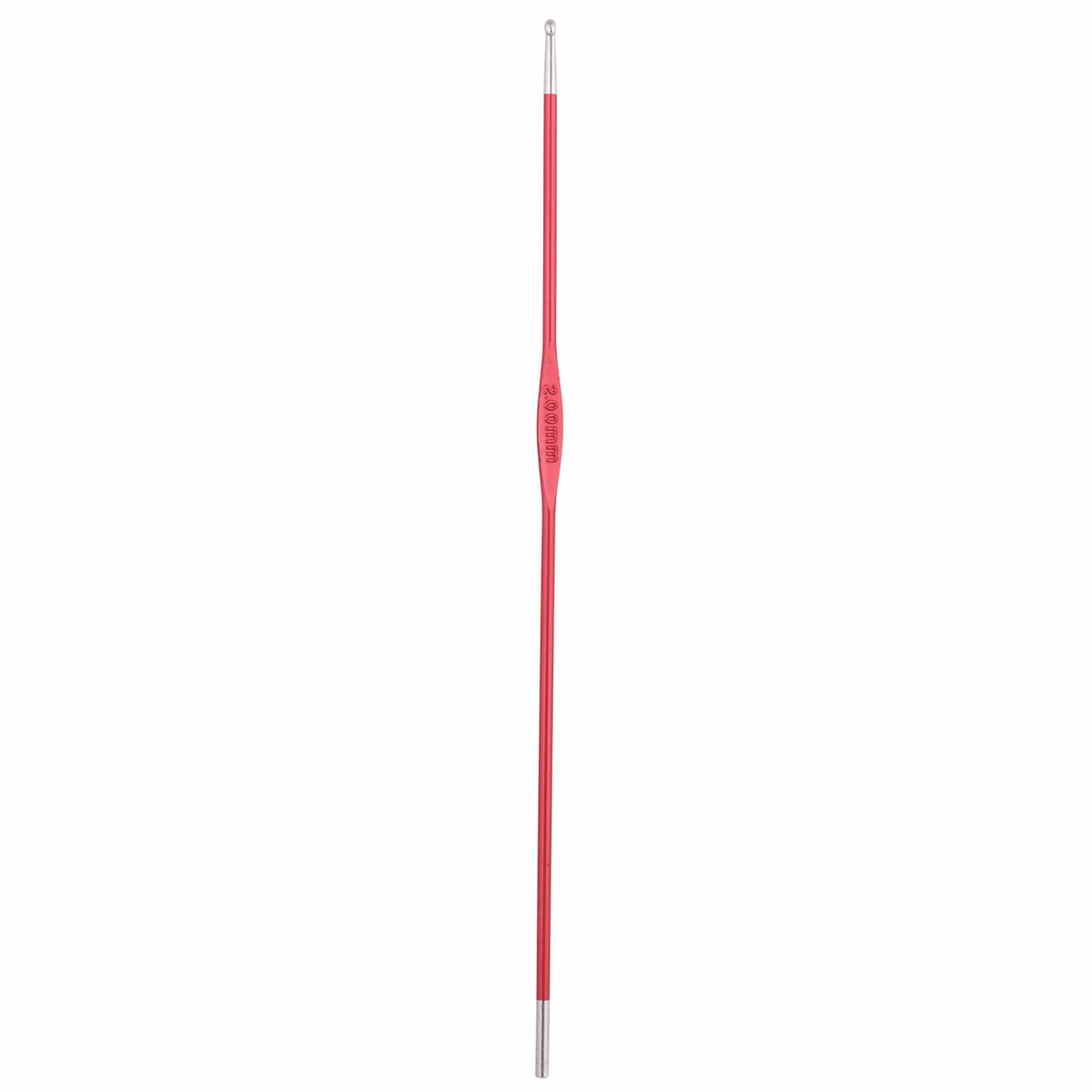 KnitPro Crochet Hook: Zing: 15cm x 2.00mm Coral