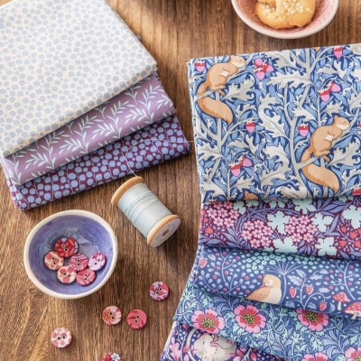 Patchwork, Quilting and 100% Cotton Fabrics