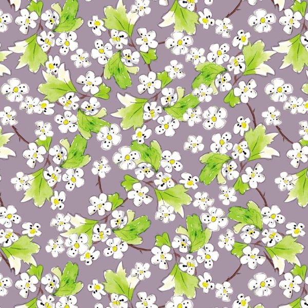 A Country Walk by Debbie Shore Blossom Lilac 2967-07