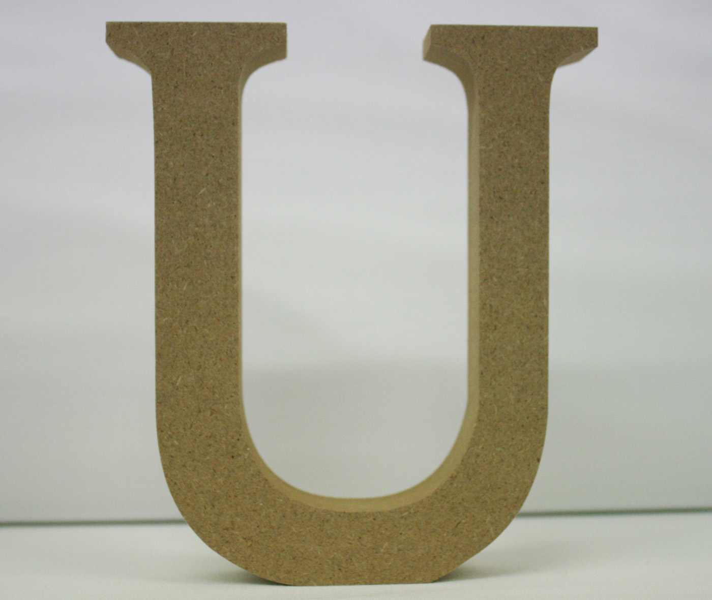 Wooden Letter U