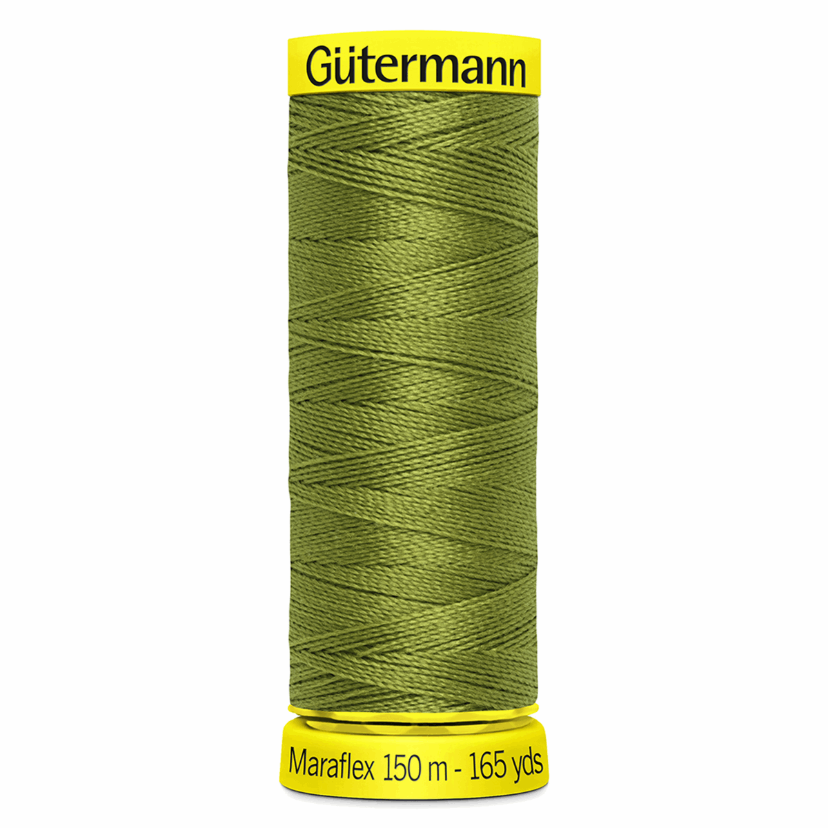 Gutermann Maraflex Elastic Sewing Thread 150m Moss Green 582