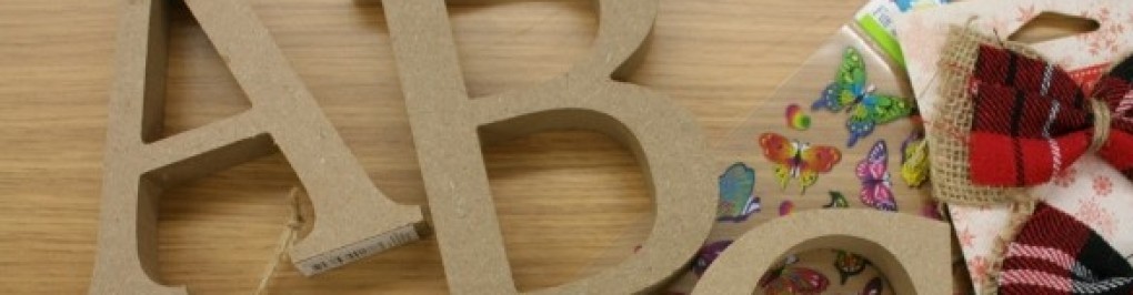 Wooden Letters & Numbers