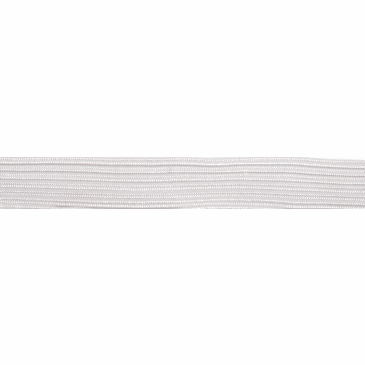 3mm White Elastic