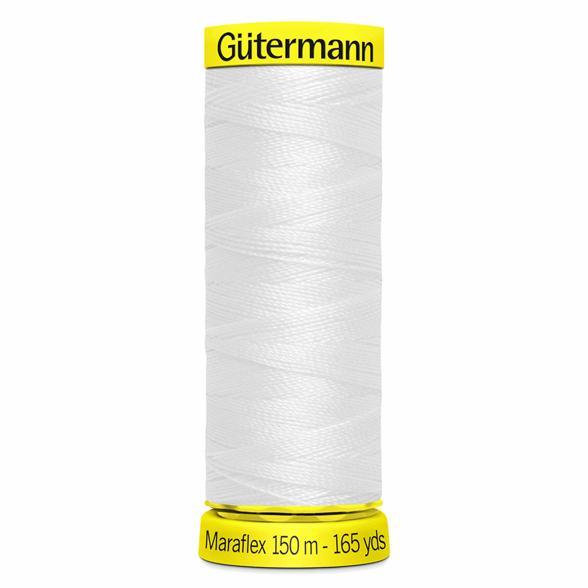 Gutermann Maraflex Elastic Sewing Thread 150m White 