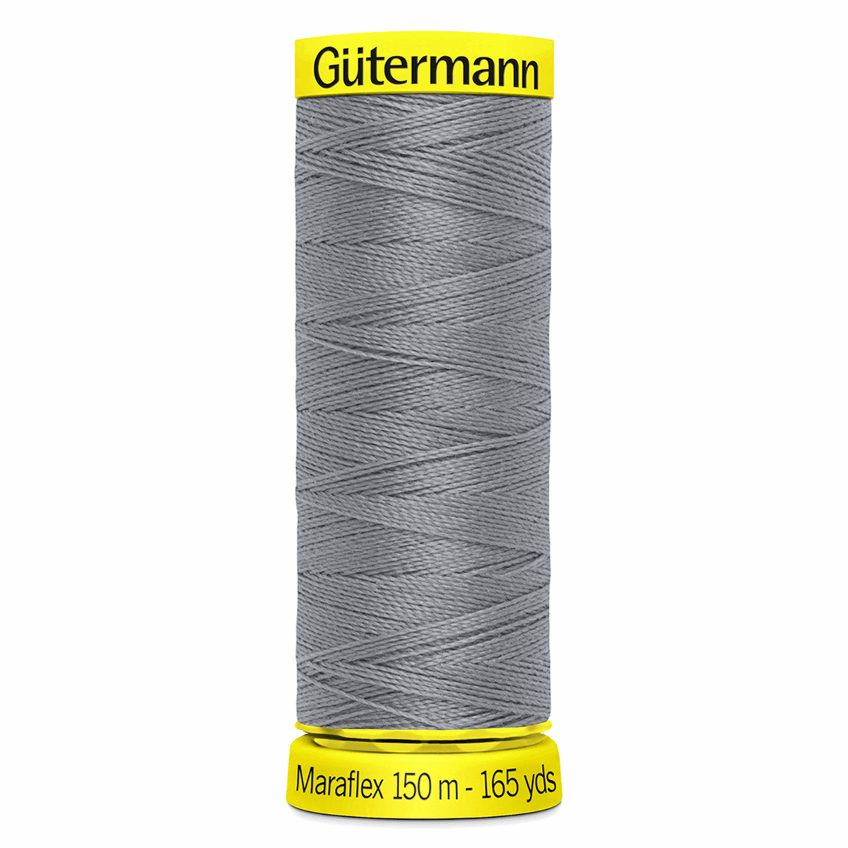Gutermann Maraflex Elastic Sewing Thread 150m Silver Grey 40