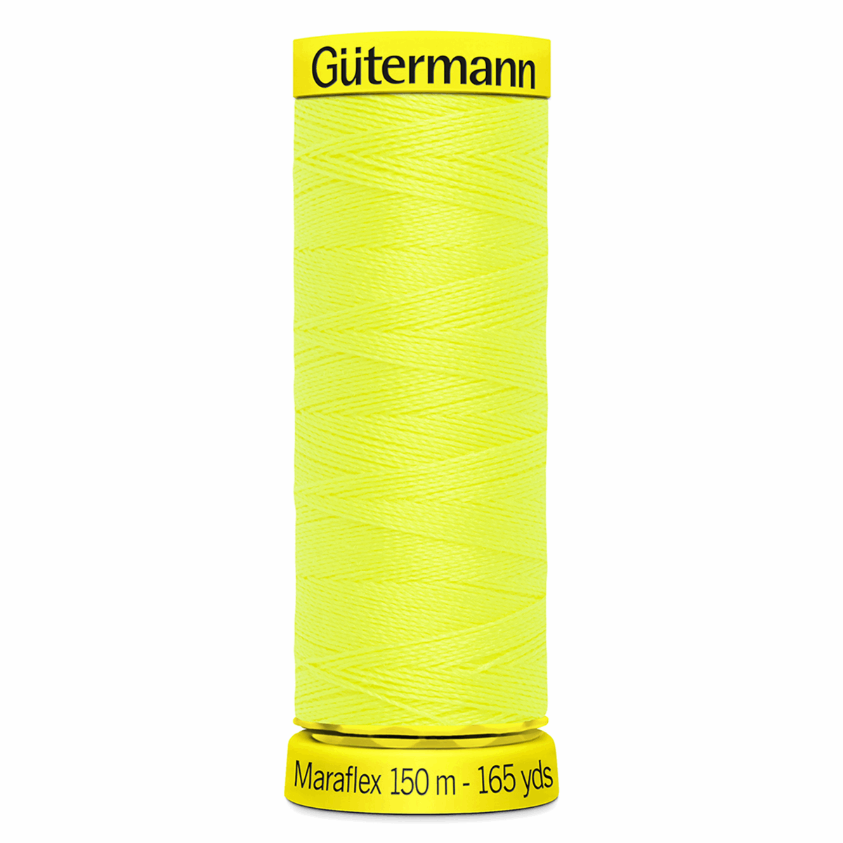 Gutermann Maraflex Elastic Sewing Thread 150m Neon Yellow 3835