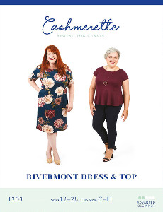 Rivermont Dress & Top - Cashmerette Patterns