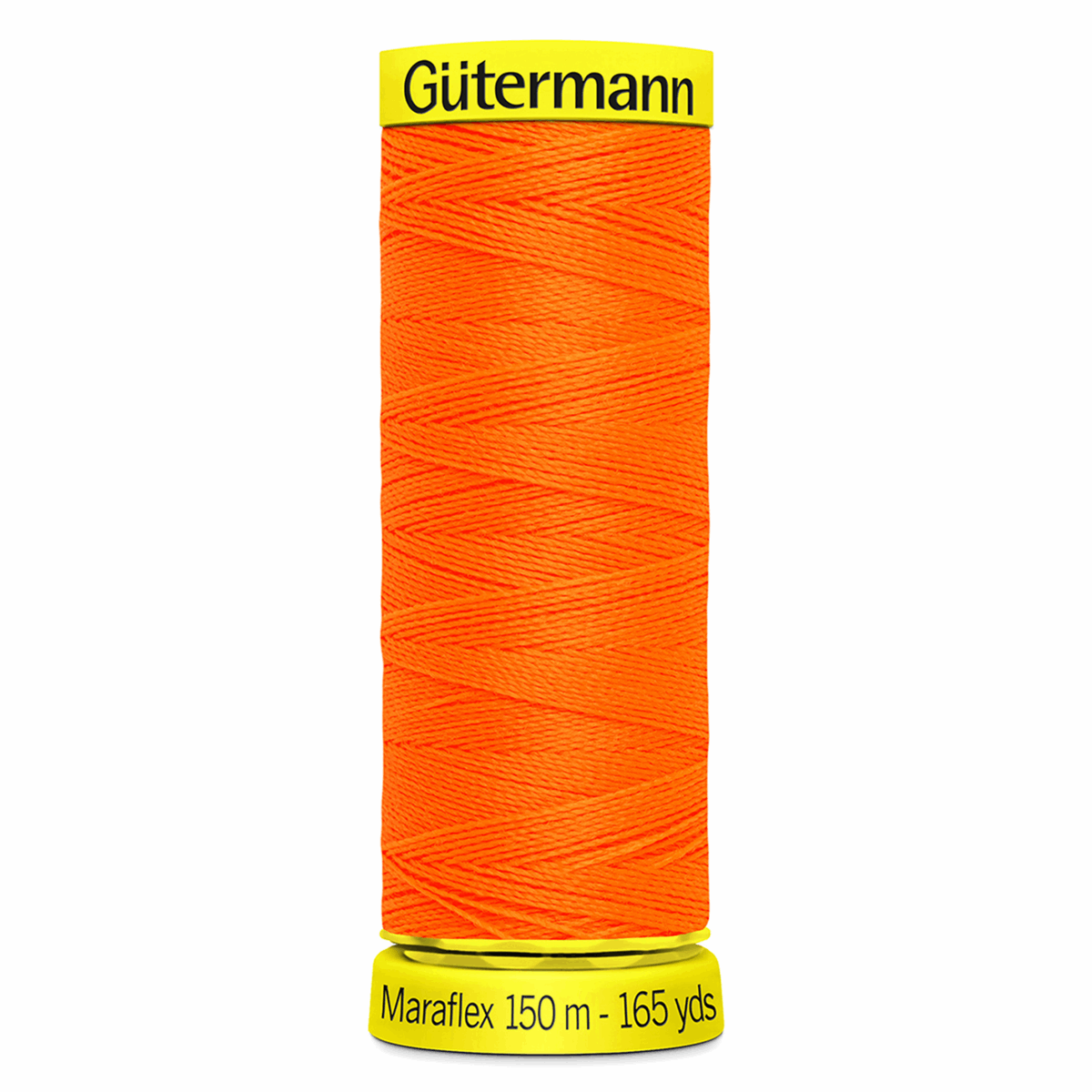 Gutermann Maraflex Elastic Sewing Thread 150m Neon Orange 3871