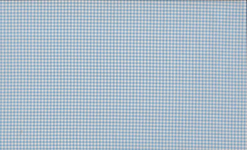 Makower Basic Blue Gingham