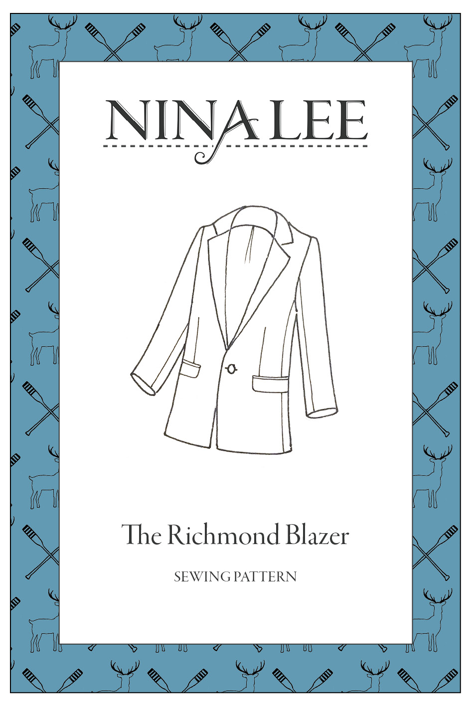 Nina Lee The Richmond Blazer Pattern