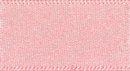 Berisford Pink Double Faced Satin Ribbon 7mm
