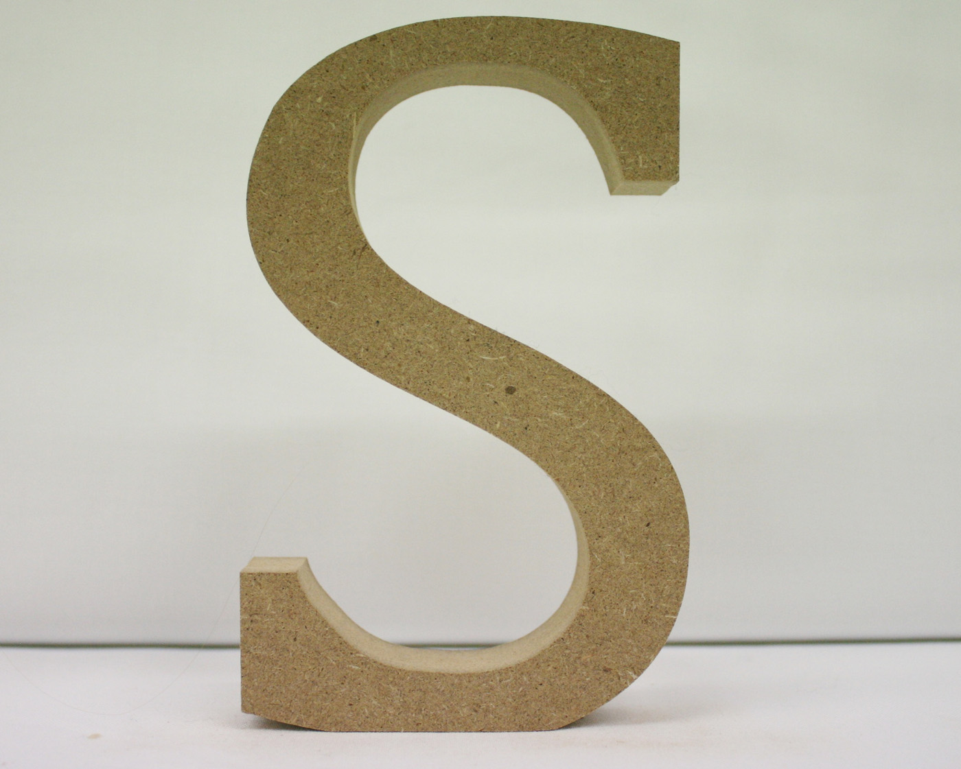 Wooden Letter S