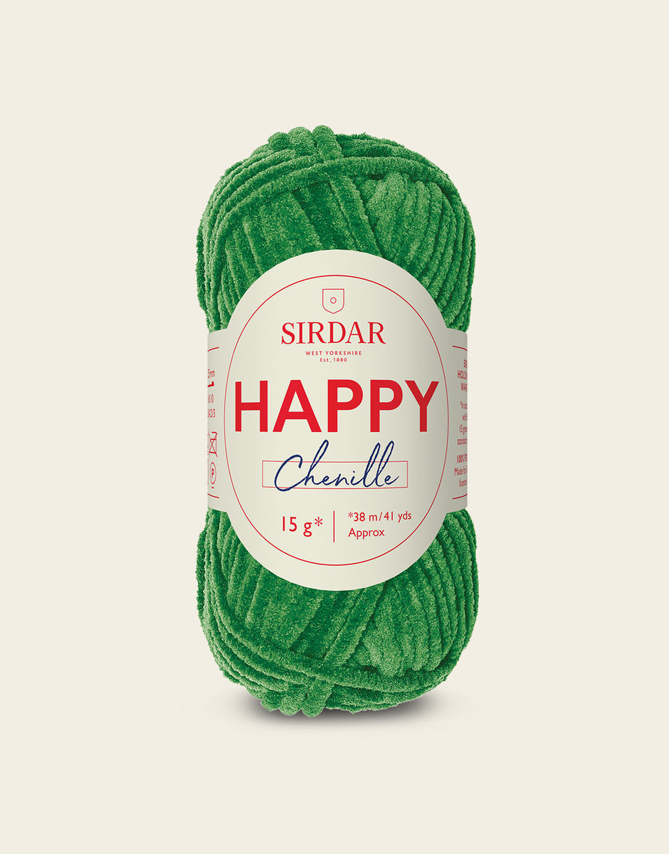 SIRDAR HAPPY CHENILLE, PICNIC 027 15G BALL