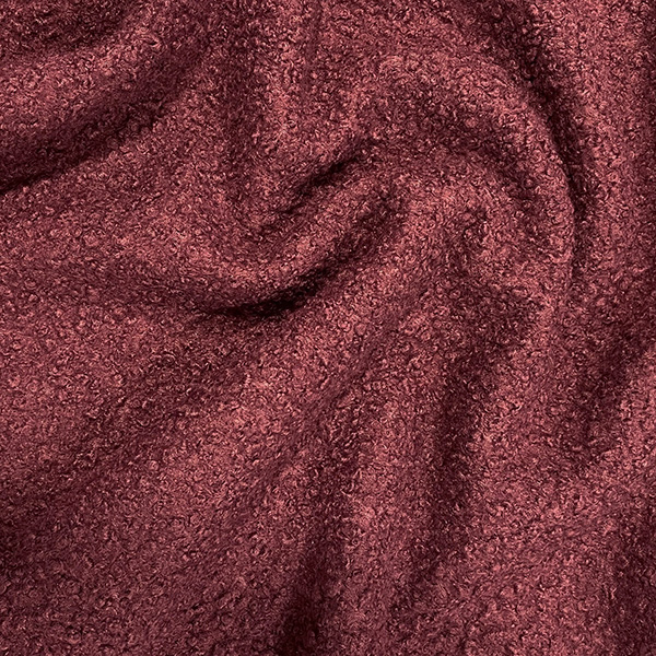 Boucle Fabric Mauve