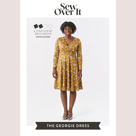 Sew Over It Georgie Dress Sewing Pattern UK sizes 6-20