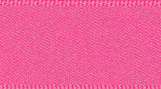 Berisford Sugar Pink Double Faced Satin Ribbon 15mm