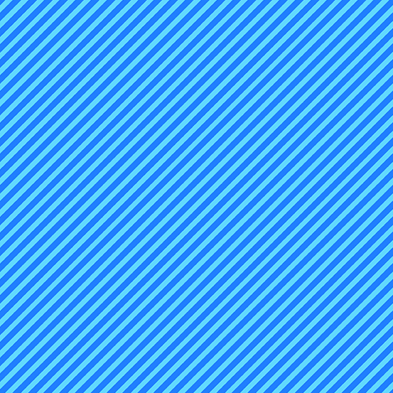 Sweet Shoppe Too Candy Stripe Electric Blue