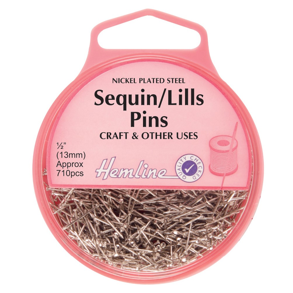 Hemline Sequin/Lills Bead Pins