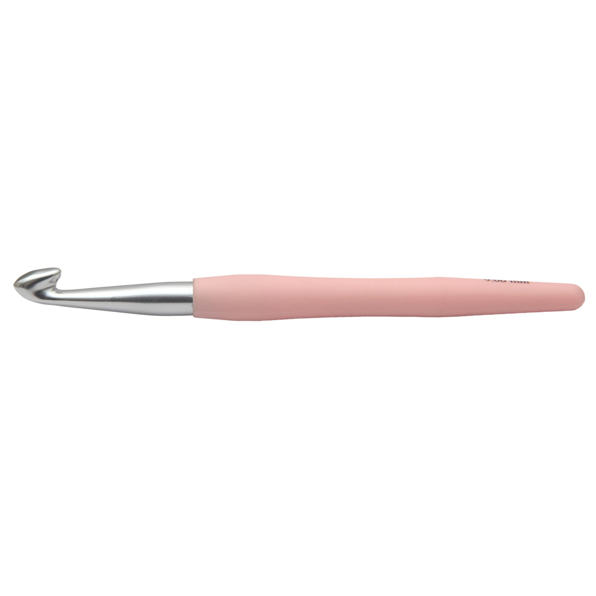 KnitPro Waves Aluminium Crochet Hook Pink 9.00mm