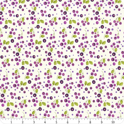 Pansy's Posies Cream Circle Spray Ditty 48723-11