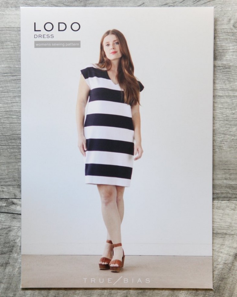 True Bias Lodo Dress - Printed Pattern