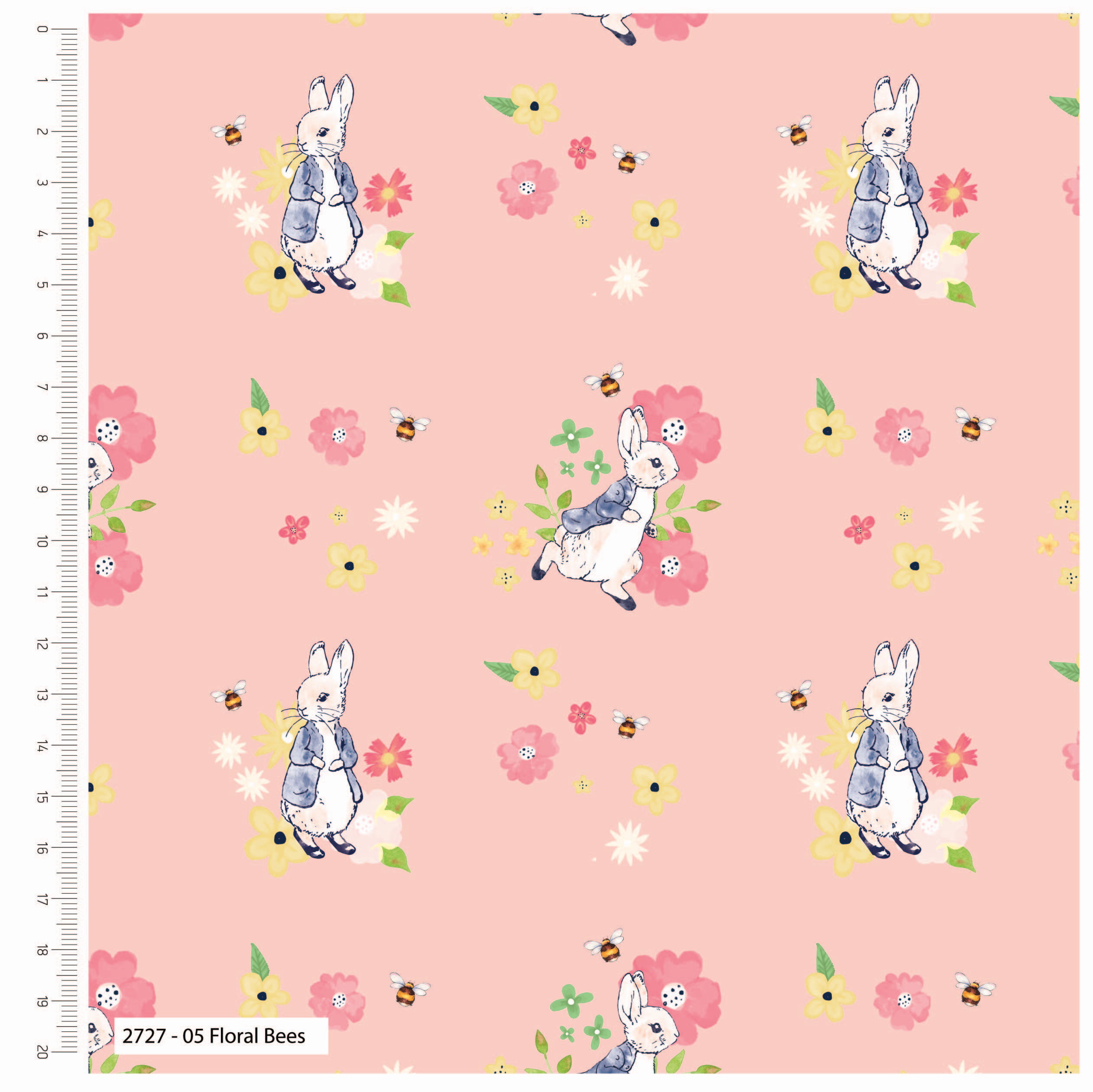 Peter Rabbit Floral Bees