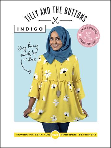 Tilly and the Buttons Indigo Smock Top And Dress