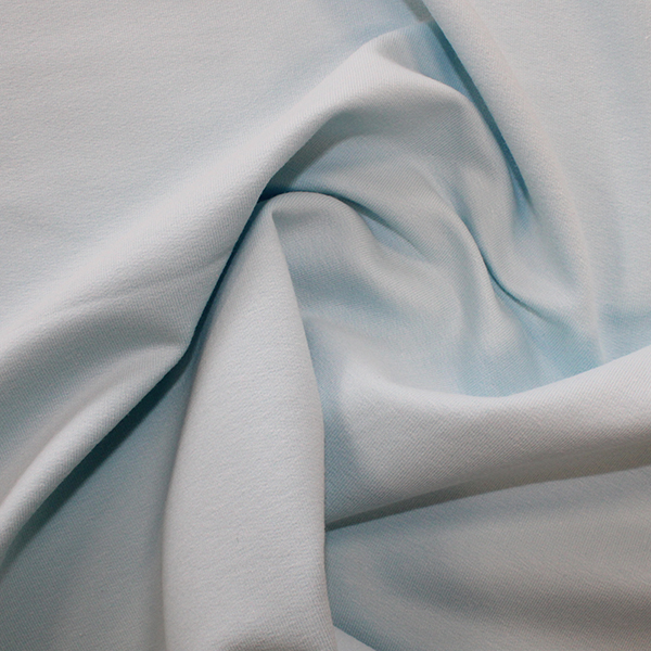 Organic French Terry Jersey Pale Blue