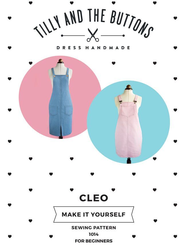 Tilly and the Buttons Cleo Pinafore and Dungaree Dress