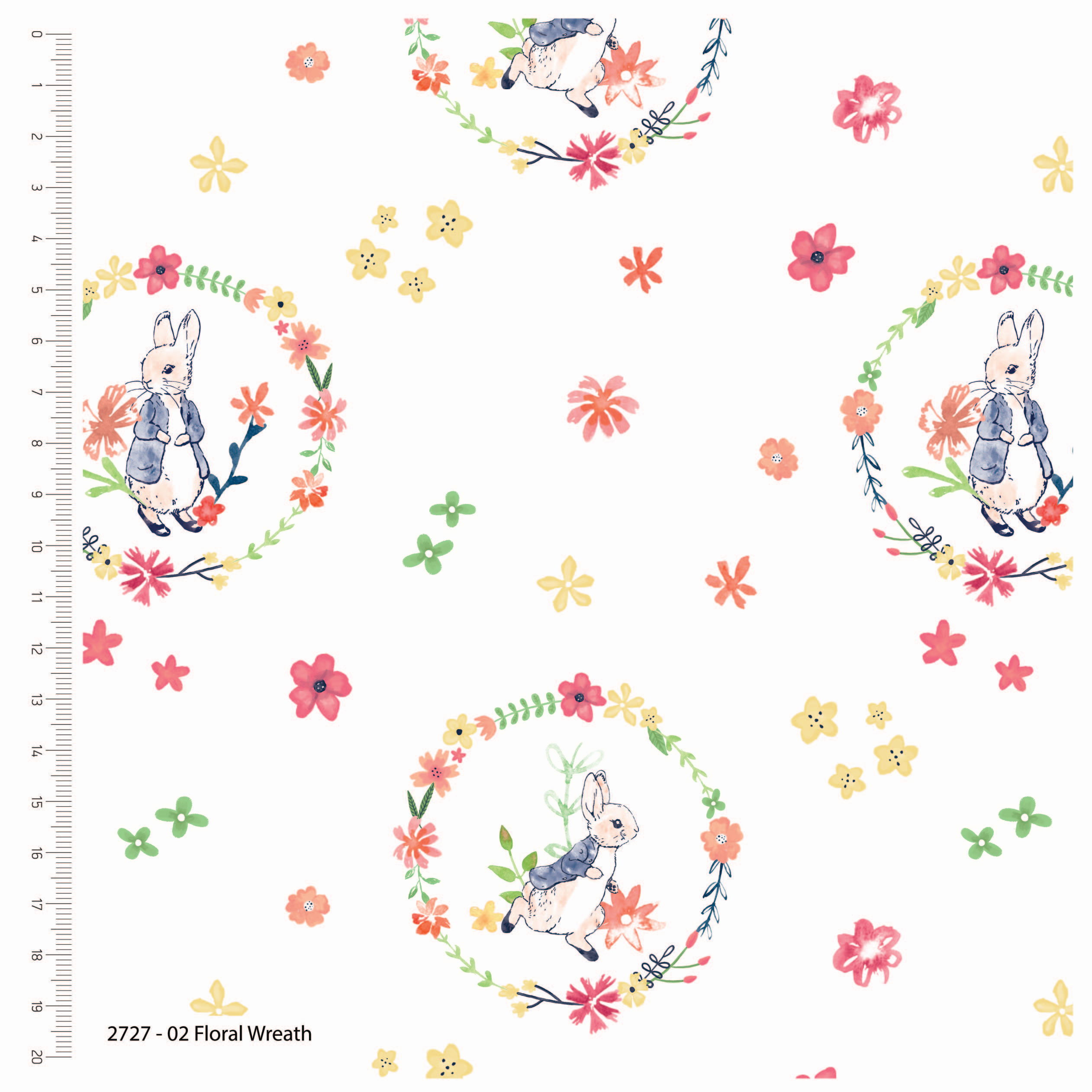 Peter Rabbit Floral Wreath